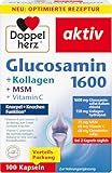 Doppelherz Glucosamin 1600 mit Kollagen und MSM - Vitamin C als Beitrag zur normalen Kollagenbildung...
