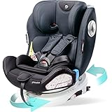 globalkids 360°Drehbar Kindersitz mit ISOFIX - Gruppe 0+/1/2/3 Kinderautositze 0-36...