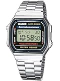 Casio Collection Retro Armbanduhr digital Quarzwerk Metall A168WA-1YES