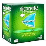 NICORETTE Kaugummi Vorratspack 2mg freshmint – Nikotinkaugummi zur Raucherentwöhnung –...