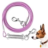 Mi Metty Tie-Out Leinen für Hunde,4.5m Kausichere Hundeleinen,Tie Out Cables Hofleine Für mittlere...