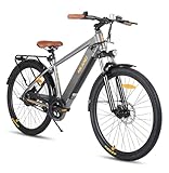 HILAND 26 Zoll Elektomountainbike mit Gepäckträger, 250W Motor, 36V 7.8Ah Akku, 7.8Ah Akku,...