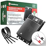 Veddelholzer Marderschreck Auto-hochwirksame Autobatteriebetriebene Marderabwehr im Ultraschall...