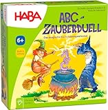 HABA 4912 - ABC Zauberduell, Lernspiel ab 6 Jahren zum Buchstabenlernen, Geschenk für...