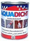 Latzel Dämmstoffe Aqua Dicht Reparatur - Faserdichtmasse 750 ml Dose transparent - Dichtet sofort...