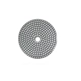 TopHomer Polierpads Diamant 300 Körnung 180 mm Nass/Trocken Schleifscheibe Marmor Granit Glas Beton...