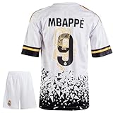 IHIMI Mbappe R.Madrid #9 Drache Retro Limitierte Auflage, Trikot für Kinder und Shorts Sporttrikot,...