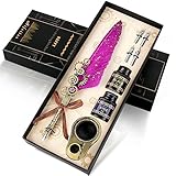 MPRINCE Feder Feder Tinte Set,Kalligraphie Stift Set,Kalligraphie Stift für das Schreiben,Luxus...