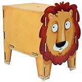 Hocker Vierbeiner Löwe