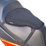 Pelucton Motorrad Roller kühlende Sitzbezug für Sonnenschutz, Btmungsaktives Mesh Motorroller...