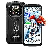 Blackview Rock 1 Android 16 Outdoor Handy ohne Vertrag, 24GB+256GB/2TB Outdoor Smartphone Gemini AI,...