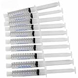Teeth Whitening Gel 10x syringes SUPER VALUE, 4-9 shades Whiter With American Teeth Whitening...