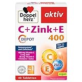 Doppelherz C + Zink + E Depot - 3er Pack (3 x 40 Tabletten)