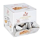 Belli Cantuccini alle mandorle (1x 600g) | 60x Kekse pro Box | Gebäck mit Mandeln aus Italien |...