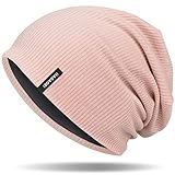 HASAGEI Mütze Herren Damen, Slouch Beanie Mütze Damen, Übergangszeit Weiche Leicht Modische...