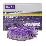 20x Lavendelsäckchen zum Schlafen und Entspannen,Glanxy duftendem Getrockneter Lavendel...