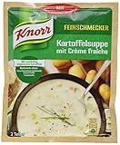 Knorr Feinschmecker Kartoffelsuppe mit Crème fraîche leckere Gemüsesuppe mit nachhaltig...