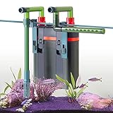 FEDOUR 450L/H Aquarium Außenfilter, 5W Einstellbarer Aquarium Kanisterfilter, Aquarien Außenfilter...