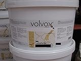 Volvox | Espressivo Lehmfarbe | mont blanc weiß | Biofarbe | 5 Liter | 40 m²