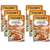 Thomy Les Sauces Schnitzel Sahne Sauce Soße 250 gramm x 6 STÜCK