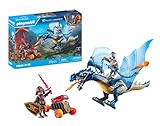 PLAYMOBIL Novelmore 71644 Drache im Gefecht, inklusive eines beweglichen Drachens, Zwei Rittern und...