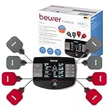 Beurer EM 89 Digital TENS/EMS Gerät mit Wärmefunktion, 4-in-1 Funktion zur Schmerztherapie,...
