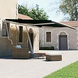 Standmarkise Manuell, Sonnenschutz Fenster außen Balkon möbel markise terrasse Garten sichtschutz...