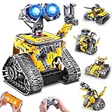 HiWEEGO Technik Roboter für Kinder Bausatz - 5-in-1 mit Fernbedienung und App Steuerung | 520...
