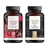 Maca Kapseln hochdosiert Bundle- Maca 20:1 Extrakt mit Tribulus terrestris für Männer & Maca...