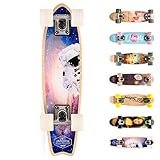 meteor Skateboard Kinder Mini Cruiser Kickboard Skateboard mädchen Rollen Board Skateboards Deck...