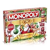 Winning Moves - Monopoly - Weihnachtsedition - Mit Schneemann, Rentier und weiteren Figuren - Alter...