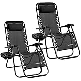 Rainberg Zero Gravity Stuhl, robuste Textoline, Outdoor- und Garten-Sonnenliegen, Liegestuhl und...
