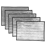 SEWOART 5 Stück 5 Stück-Pack Reptilien Heizmatten 44 X 29cm Reflektierende Wärmematten für...