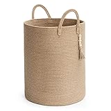 Goodpick Aufbewahrungskorb Wäschekorb Geflochten, Laundry Baskets, Seegras Rattan Korb, Baby...