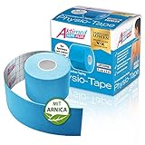 AKTIMED Tape PLUS Kinesiologie Tape – Sporttape mit pflanzlichem Extrakt Arnica D6* –...