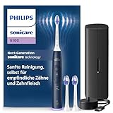 Philips Sonicare 6100 elektrische Zahnbürste, Schallzahnbürste, 2 Putzmodi, 3 Intensitätsstufen,...
