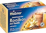 Meßmer Ländertee | Südafrikanischer Rooibos mit Vanille | 20 Teebeutel | Glutenfrei | Laktosefrei...