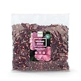 NaturaForte Hibiskusblüten getrocknet 1kg – Höchste Qualität, natürliche Hibiskus Blüten für...