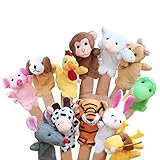 Finger-Puppen Set Fur Kinder Familie Fingerpuppen Set Finger Plüschtier Fingerpuppen Spielzeug Baby...