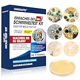Schimmeltest Kit für ZuHause - Schimmelpilz Test für 10 Räume - Schimmelpilz Schnelltest Raumluft...