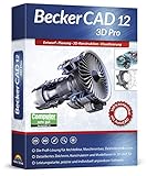 BeckerCAD 12 3D PRO - Profi-CAD-Software und 3D-Zeichenprogramm für Architektur, Maschinenbau,...