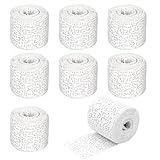 Gipsbinden Set, 8 Rollen Gibsbindenden Zum Bastel, 5cm x 2,7m Babybauch Gipsabdruck Set Gipsbinde...