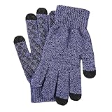 BELOWSYALER ScreenTouch-Handschuhe, weich, warm, Strickhandschuhe, Touchscreen,...