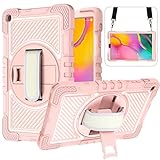 ZAGLDD Stoßfeste Schutzhülle für Samsung Galaxy Tab A 10,1 Zoll Tablet 2019 SM-T510 & T515...