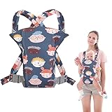 Babytrage,Babytrage Neugeborene ab Geburt,Tragetuch Baby Nugeboren,Atmungsaktive Baby...