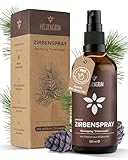 Heldengrün® Zirbenspray BIO Tiroler Wald [ECHTES ZIRBENÖL] - Naturrein, aromatisch & holzig -...