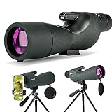 Spektiv - Ultra HD 25-75X60 Teleskop, Dual Focusing ED, wasserdichtes Spektiv FMC Objektiv-BAK4...