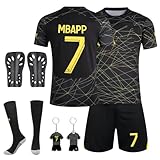 Sidesea Fussball Trikot Kinder, Fußballtrikot mit Fussball Socken Kinder, Schienbeinschoner Kinder...