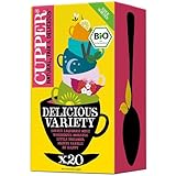 Cupper Bio Tee Set Delicious Variety, 20 verschiedene Sorten Kräutertee und Früchtetee, 20...