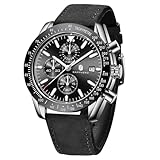 BENYAR by Armbanduhr Herren Analog Quarz Chronograph Wasserdicht Leuchtende Designer Uhren Herren...